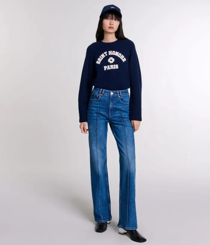 Maje Woolblend Jumper Women Sweaters and Cardigans