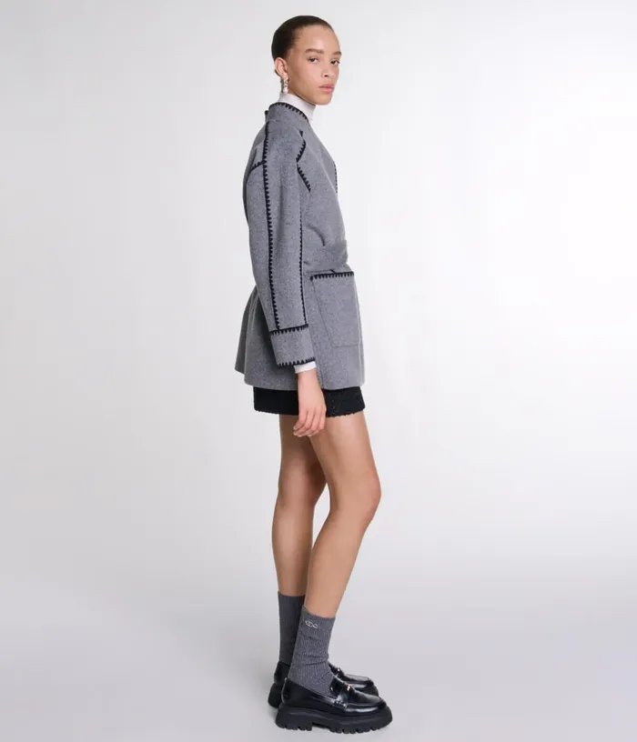 Maje Wool Blend Socks Women Other Accessories