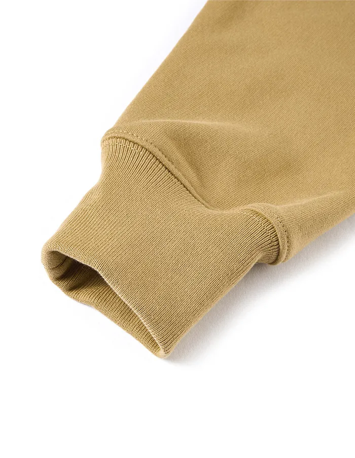 MARYLING Knitwear Beige Loose Design M Badge Sweater Sand 8211 Women MARYLING Knitwear Beige Loose Design M Badge Sweater Sand 8211 Women