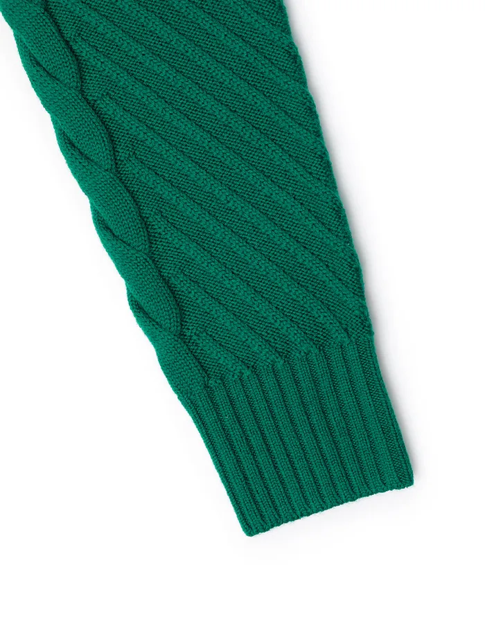 MARYLING Knitwear Cactus Green Puff Sleeve Knitted Pullover Green 8211 Women MARYLING Knitwear Cactus Green Puff Sleeve Knitted Pullover Green 8211 Women
