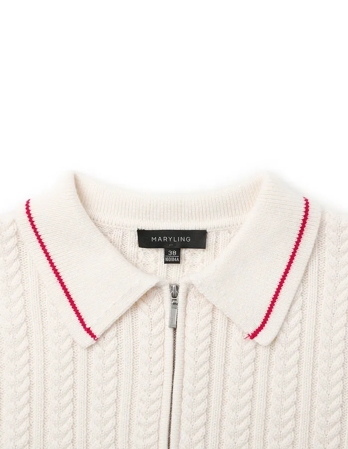 MARYLING Knitwear Patch Collar Knitted Jumper Black 8211 Women MARYLING Knitwear Patch Collar Knitted Jumper Black 8211 Women