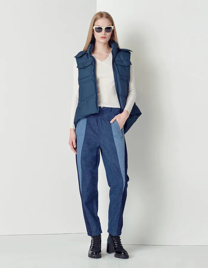 MARYLING Pants and Shorts Black And Pink Plaid Houndstooth Ankle Suit Pants Mix 8211 Women MARYLING Pants and Shorts Black And Pink Plaid Houndstooth Ankle Suit Pants Mix 8211 Women