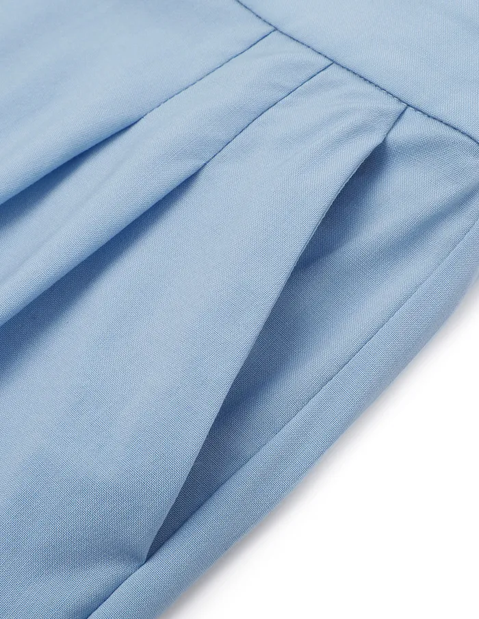 MARYLING Pants and Shorts Light Blue Classic Suit Pants Blue 8211 Women MARYLING Pants and Shorts Light Blue Classic Suit Pants Blue 8211 Women