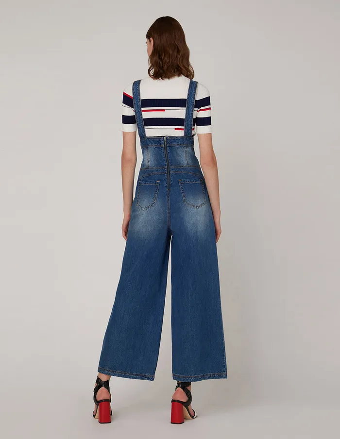 MARYLING Pants and Shorts Slip On Jeans In Washed Denim Blue 8211 Women MARYLING Pants and Shorts Slip On Jeans In Washed Denim Blue 8211 Women