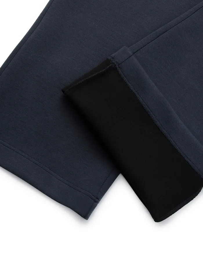 MARYLING Pants and Shorts StraightLeg Cotton Navy Trousers Blue Ashes 8211 Women MARYLING Pants and Shorts StraightLeg Cotton Navy Trousers Blue Ashes 8211 Women