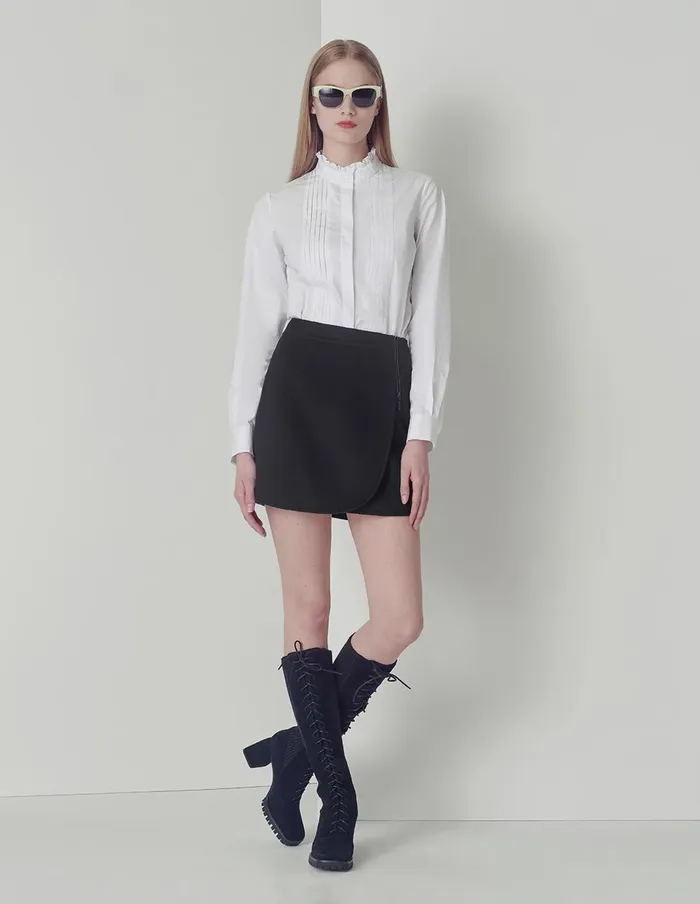 MARYLING Skirts Black Slim Mini Skirt Black 8211 Women