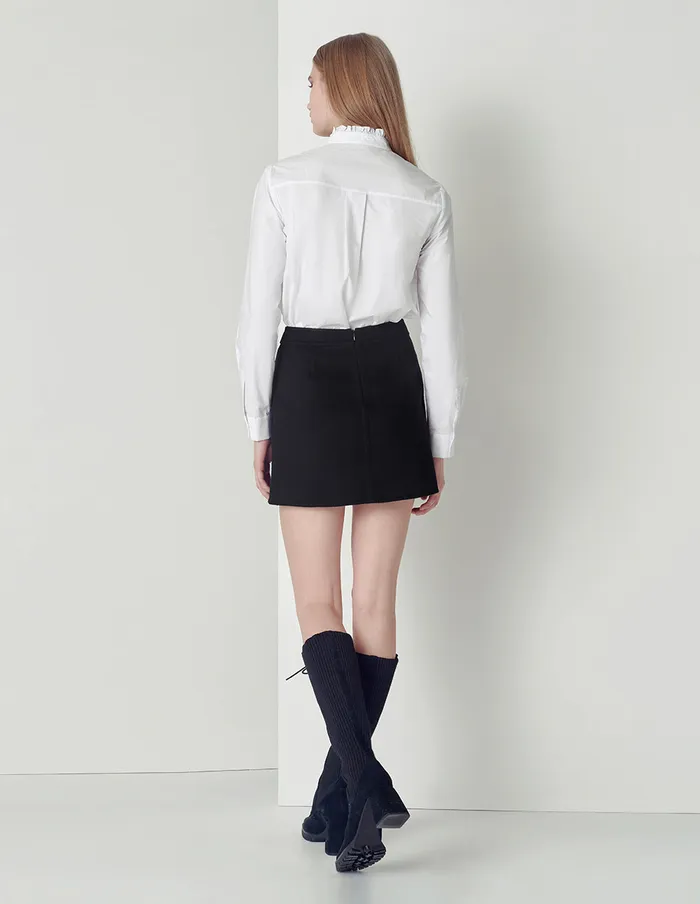 MARYLING Skirts Black Slim Mini Skirt Black 8211 Women MARYLING Skirts Black Slim Mini Skirt Black 8211 Women