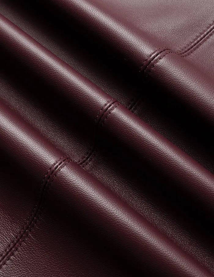 MARYLING Skirts Burgundy Fishtail Sheep Skirt Burgundy 8211 Women MARYLING Skirts Burgundy Fishtail Sheep Skirt Burgundy 8211 Women