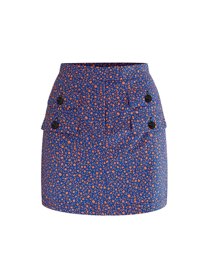 MARYLING Skirts FLAP POCKET MINI SKIRT Mix 8211 Women
