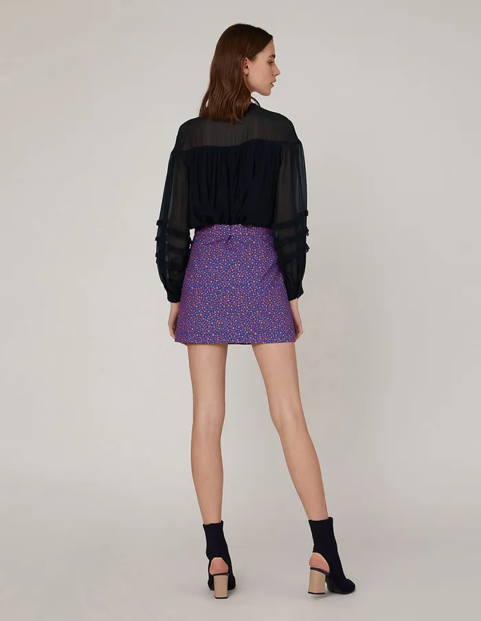 MARYLING Skirts FLAP POCKET MINI SKIRT Mix 8211 Women