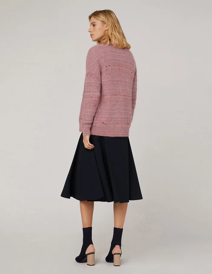 MARYLING Skirts HIGH WAIST PATCH POCKET FLARE SKIRT Blue 8211 Women MARYLING Skirts HIGH WAIST PATCH POCKET FLARE SKIRT Blue 8211 Women