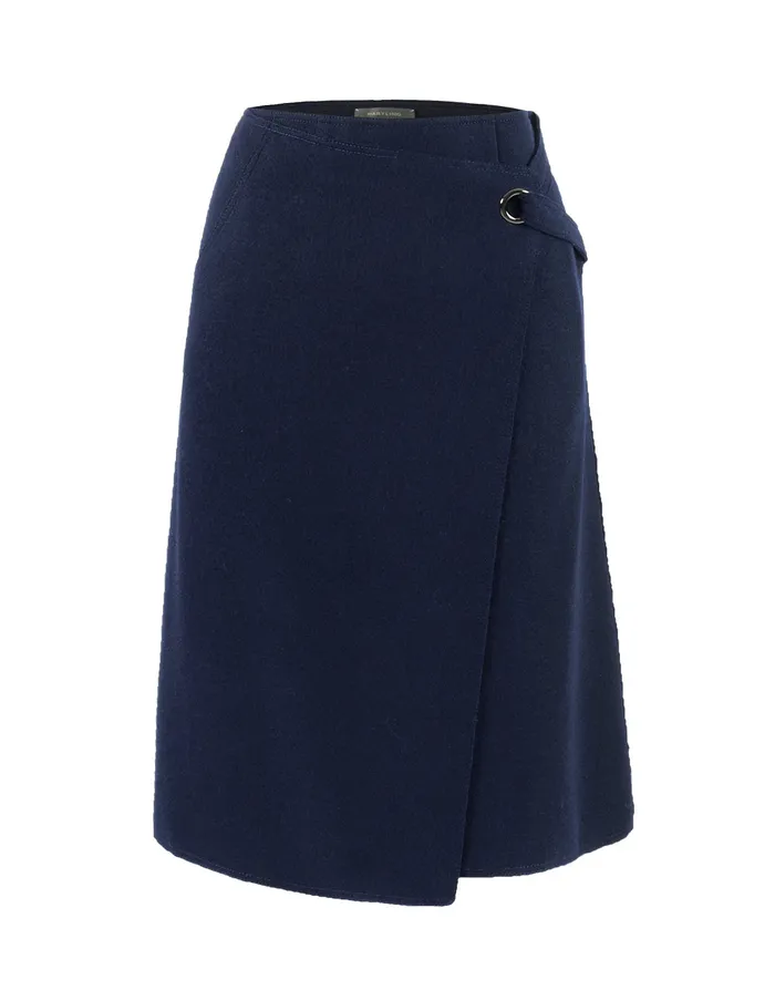 MARYLING Skirts STRETCH KNITTED PENCIL SKIRT Midnight Blue 8211 Women MARYLING Skirts STRETCH KNITTED PENCIL SKIRT Midnight Blue 8211 Women