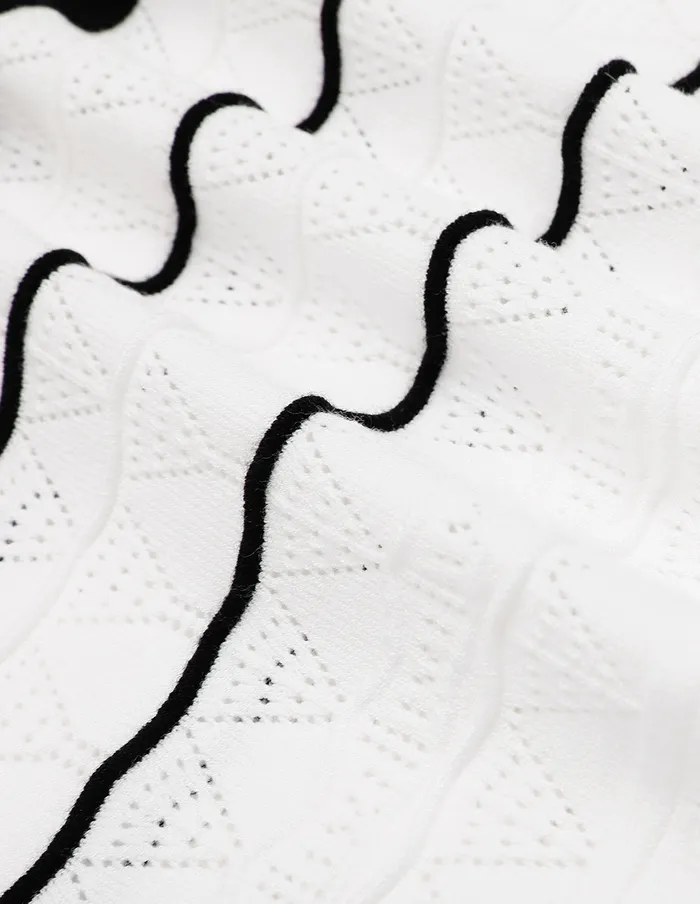 MARYLING Vest Black And White Hit Colour Knitted Camisole Mix 8211 Women MARYLING Vest Black And White Hit Colour Knitted Camisole Mix 8211 Women