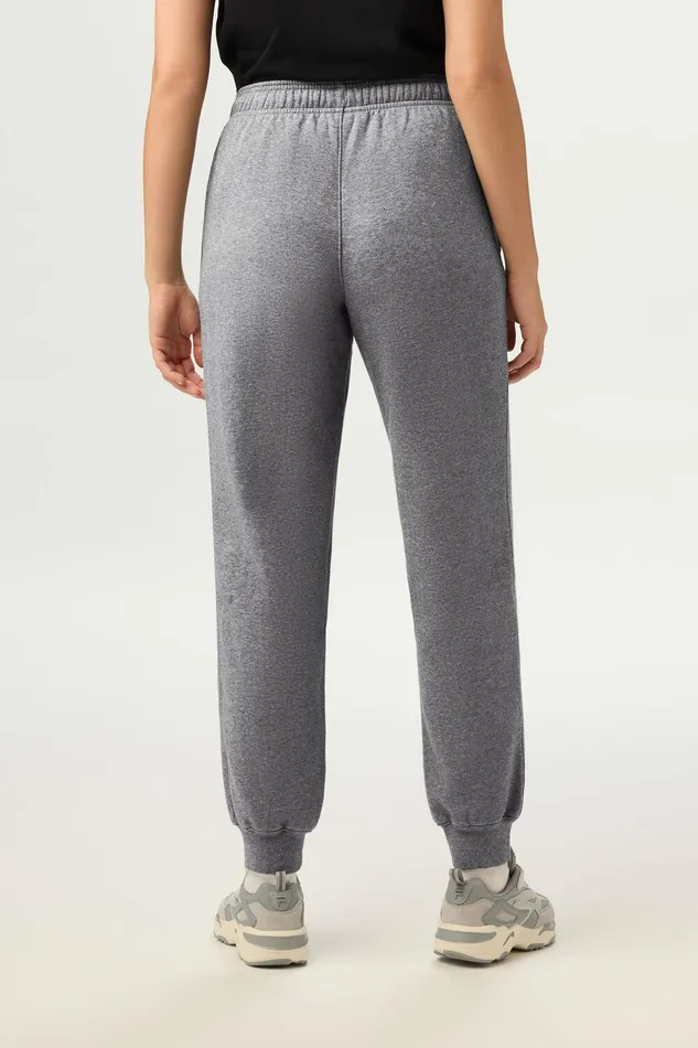 Matching Sets Women Fila Sportstyle Linear Logo Jogger 063 Varsity Heatherwhite