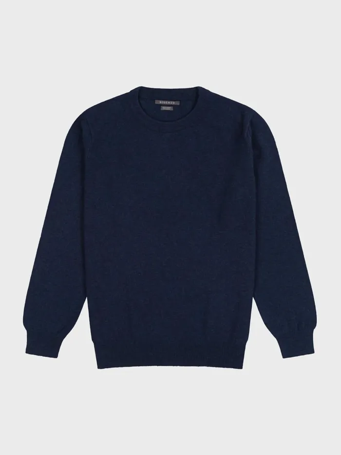 Men Begg X Co Sweaters Heriot Crew Cashmere Sweater Cosmos