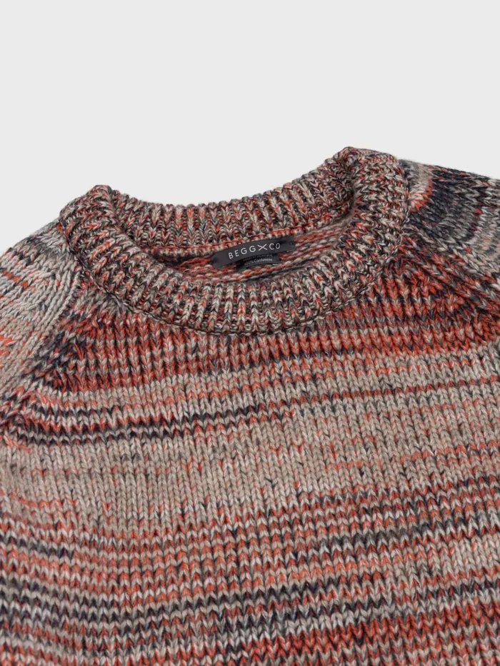 Men Begg X Co Sweaters Kai Crew Cashmere Sweater Sappho Multi