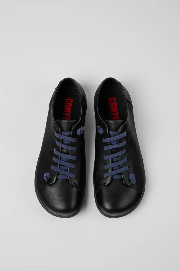 Men Camper Casual Shoes Peu Black Leather Shoes Men Camper Casual Shoes Peu Black Leather Shoes