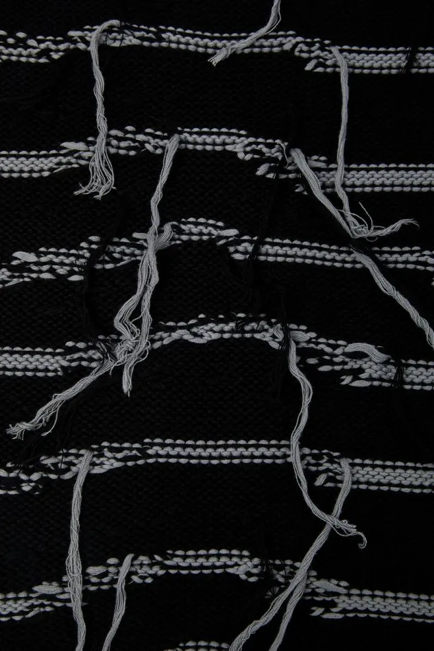 Men Camper Knit Knit Scarf Black Intarsia Knit Scarf Men Camper Knit Knit Scarf Black Intarsia Knit Scarf
