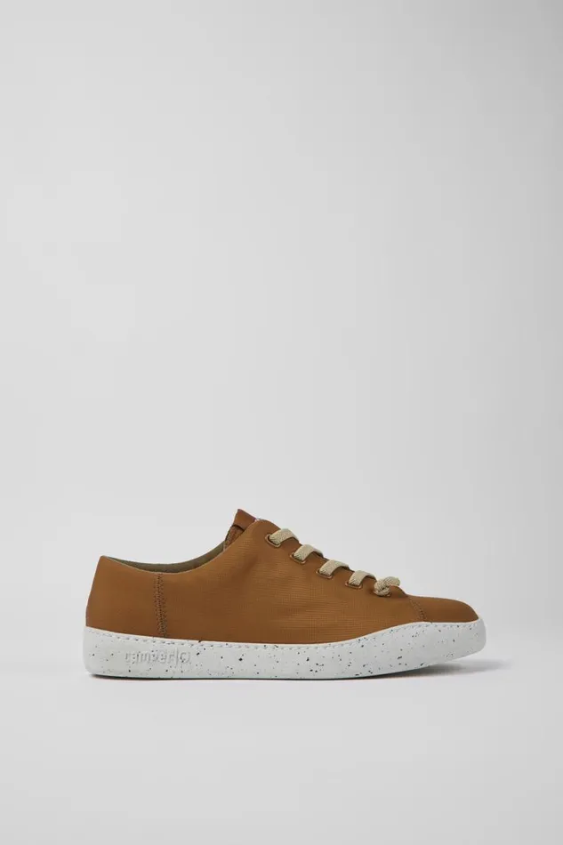 Men Camper Sneakers Peu Touring Brown Textile Sneakers Men Camper Sneakers Peu Touring Brown Textile Sneakers