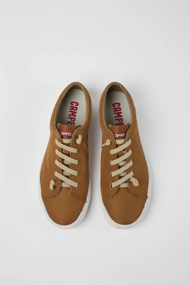 Men Camper Sneakers Peu Touring Brown Textile Sneakers Men Camper Sneakers Peu Touring Brown Textile Sneakers