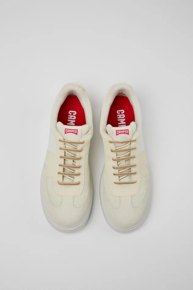 Men Camper Sneakers Runner K21 Sorona White Textile Sneakers