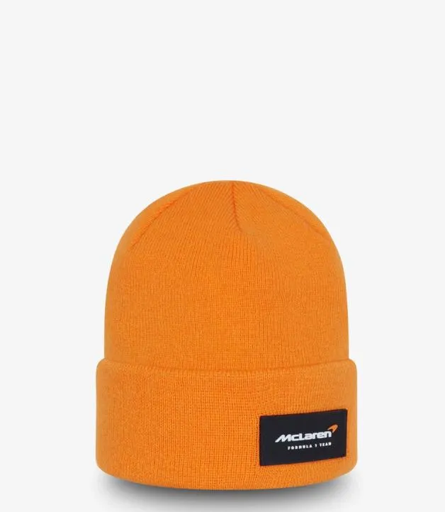 Men Castore Accessories Papaya McLaren New Era Essential Cuff Beanie