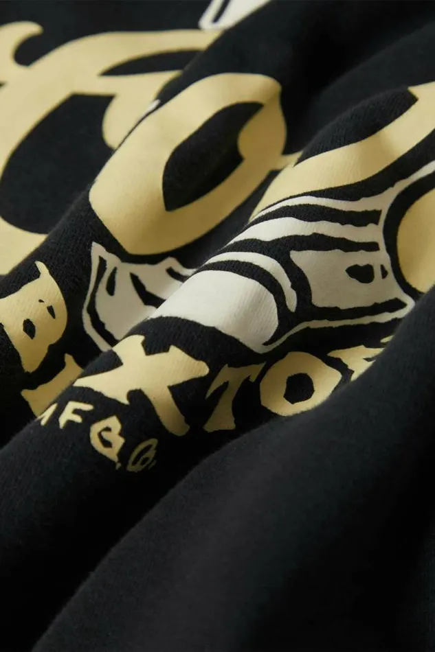 Men Coors Luck Hoodie Black Brixton Sweatshirts and Hoodies