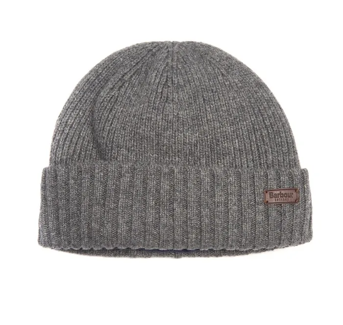 Men Hats Barbour Carlton Beanie Mid Brown