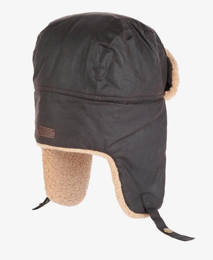 Men Hats Barbour Morar Wax Trapper Hat Rustic Men Hats Barbour Morar Wax Trapper Hat Rustic