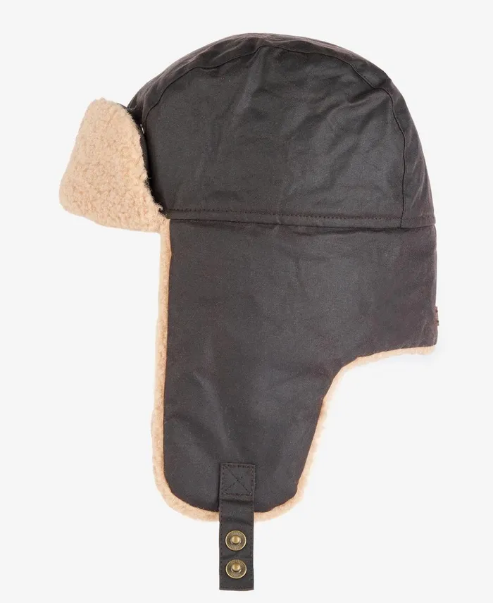 Men Hats Barbour Morar Wax Trapper Hat Rustic Men Hats Barbour Morar Wax Trapper Hat Rustic