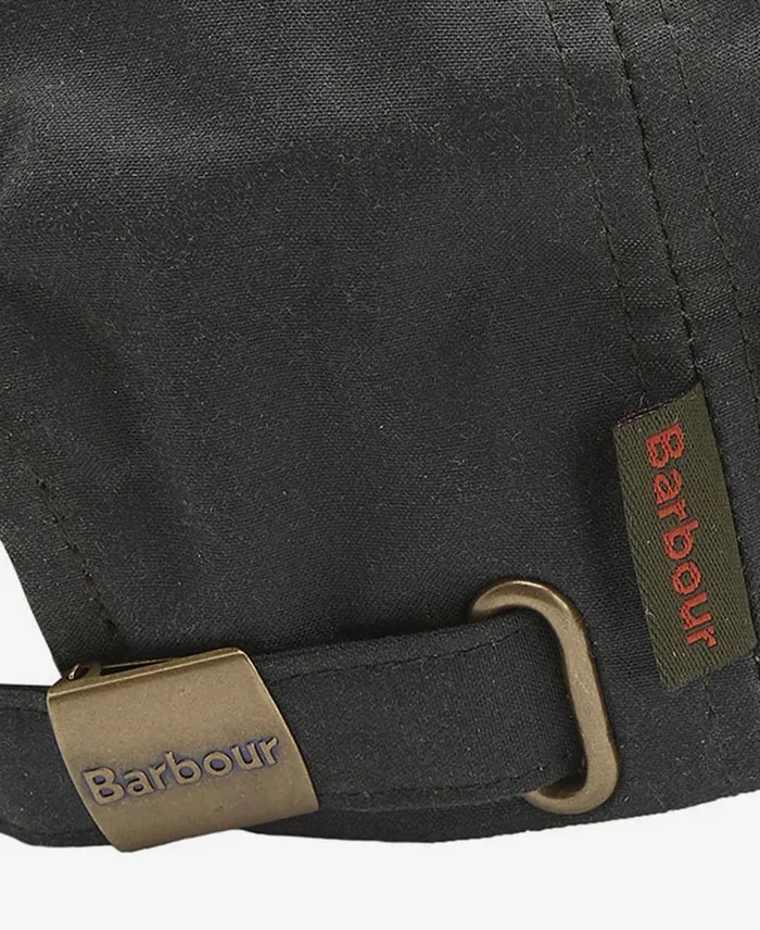 Men Hats Barbour Wax Sports Cap Olive Men Hats Barbour Wax Sports Cap Olive