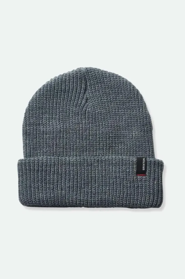 Men Heist Beanie Heather Grey Brixton Beanies