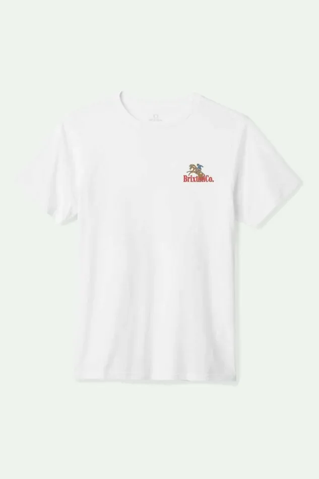 Men Inwood SS Standard TShirt White Brixton TShirts