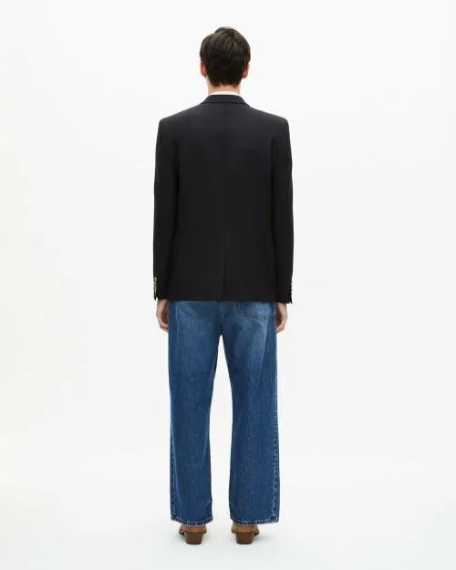 Men Jackets and Blazers The Kooples Navy Blue Wool Jacket Dark Navy