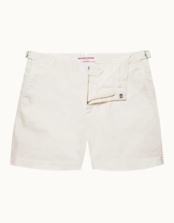 Men Orlebar Brown Day Shorts Bulldog Cotton Sea Mist