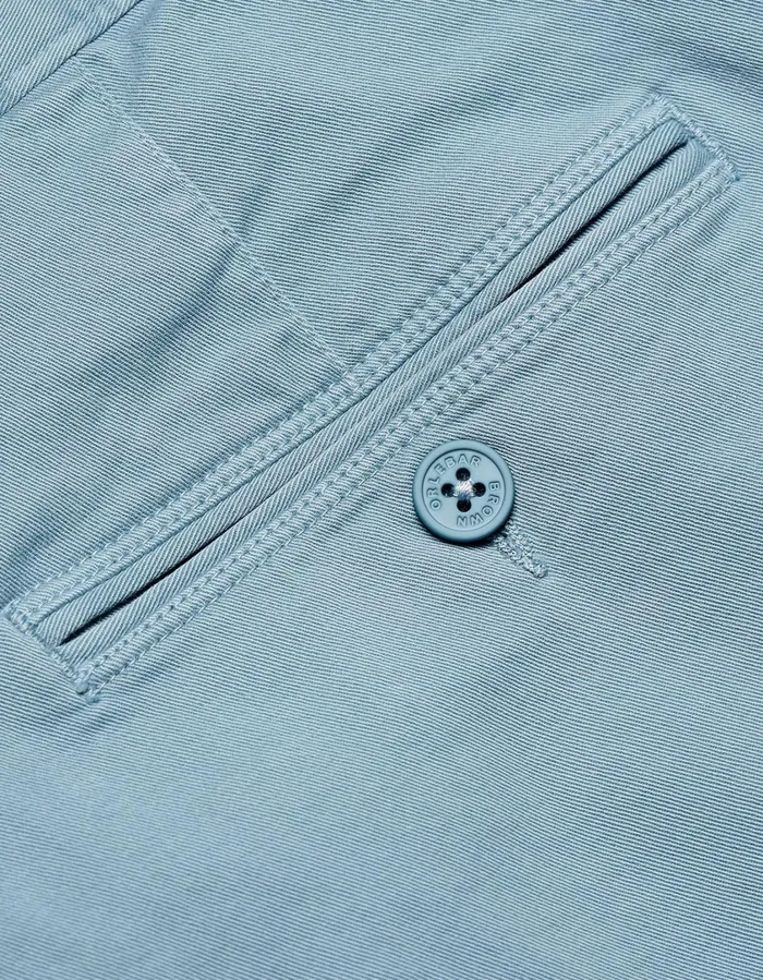 Men Orlebar Brown Day Shorts Bulldog StretchCotton Wish Blue