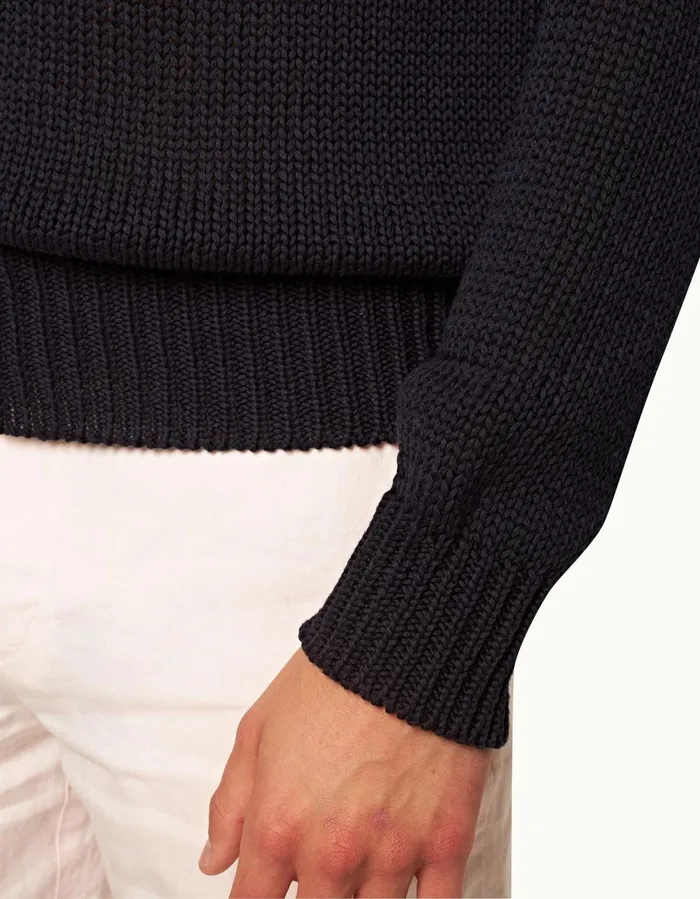 Men Orlebar Brown Knitwear Lennard Night Iris