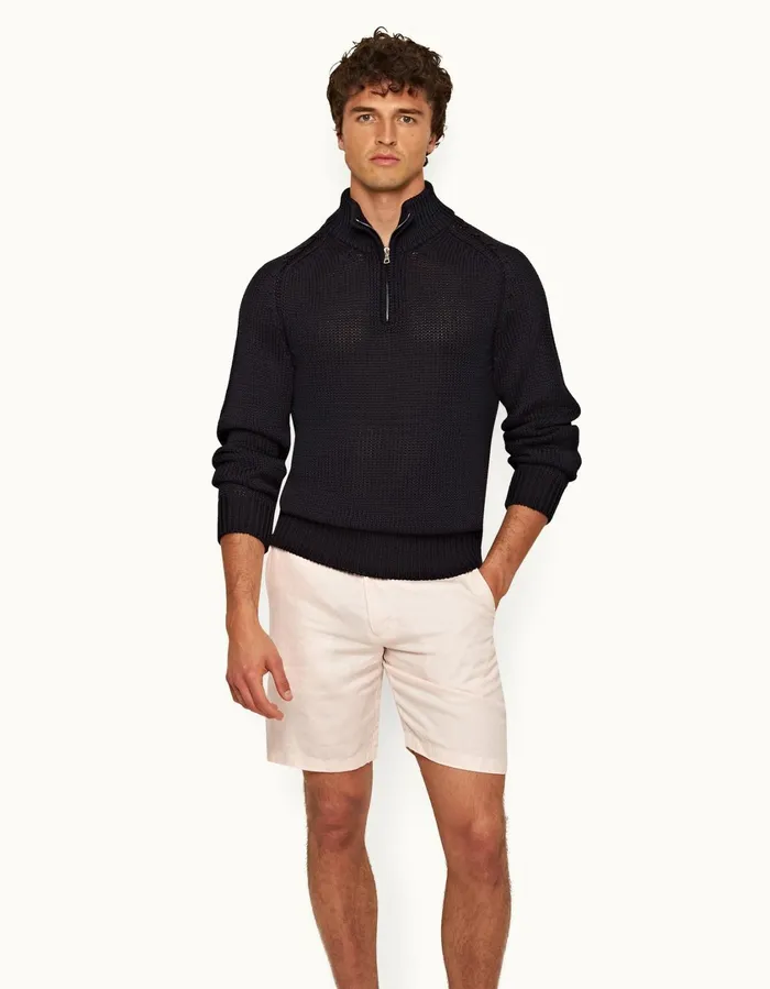 Men Orlebar Brown Knitwear Lennard Night Iris
