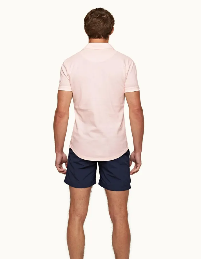 Men Orlebar Brown Polo Shirts Sebastian Rose