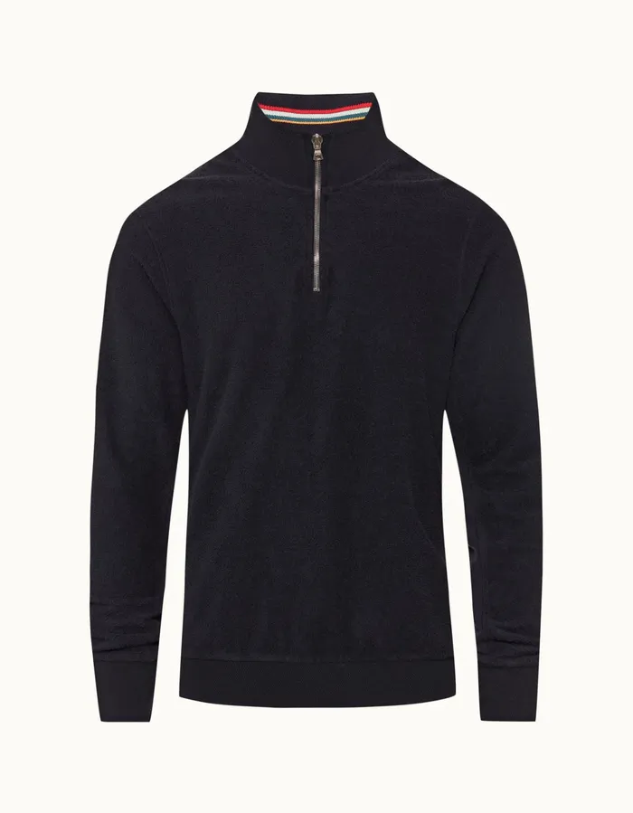 Men Orlebar Brown Sweats Isar Night Iris