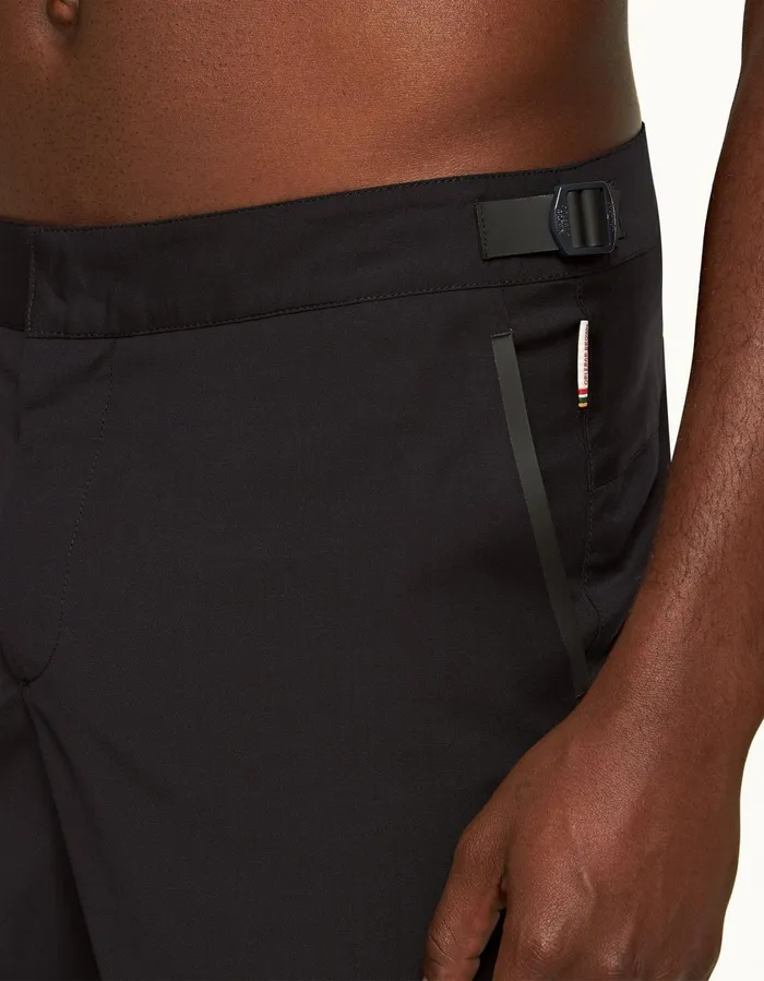 Men Orlebar Brown Swim Shorts Bulldog Bonded Merino Night Iris