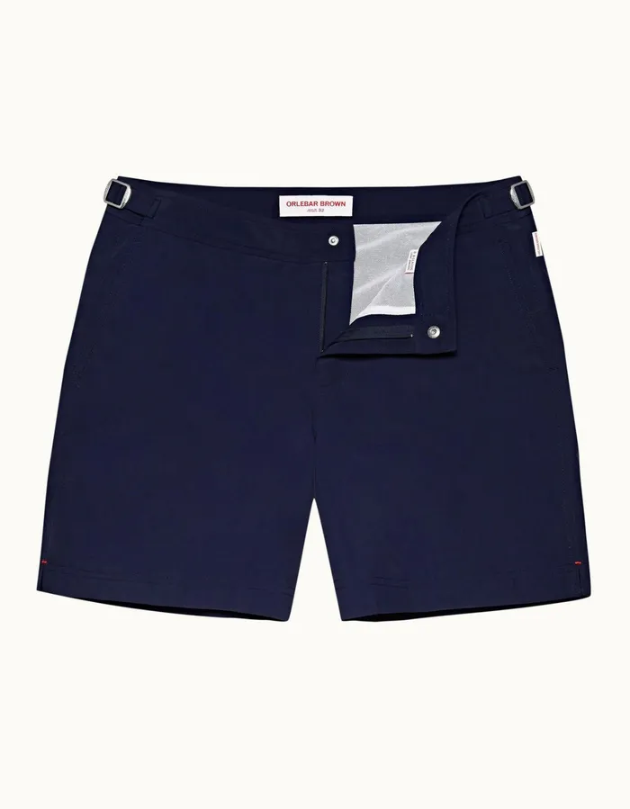Men Orlebar Brown Swim Shorts Bulldog Navy