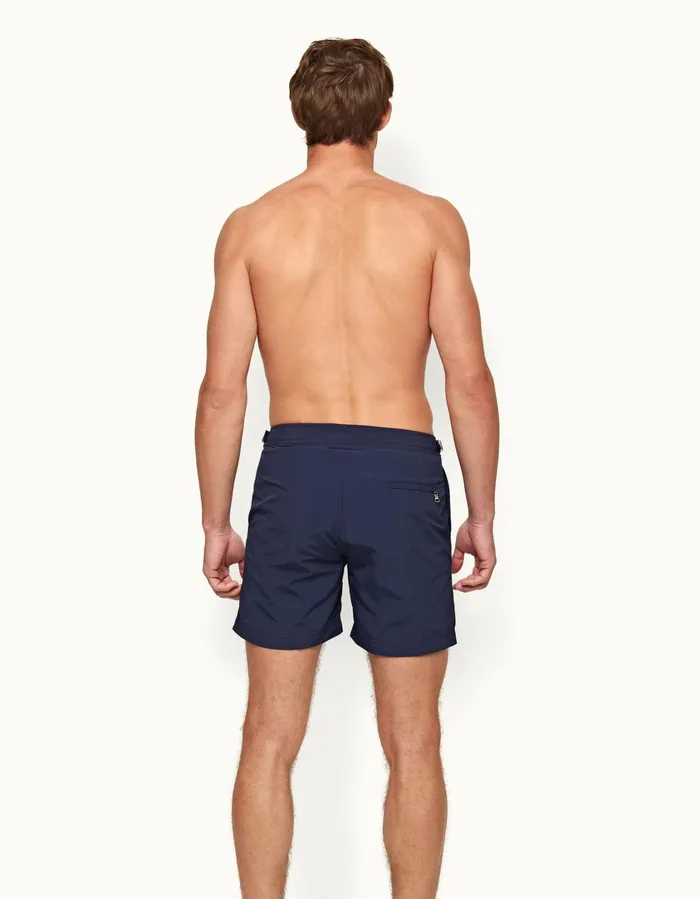 Men Orlebar Brown Swim Shorts Bulldog Navy