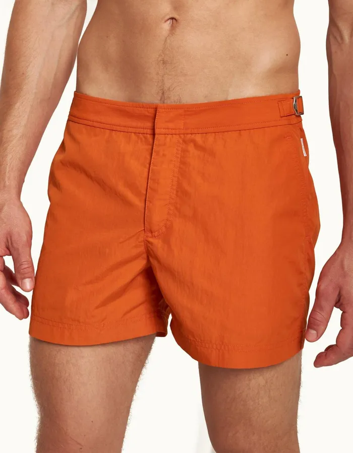 Men Orlebar Brown Swim Shorts Setter Tiger Lily