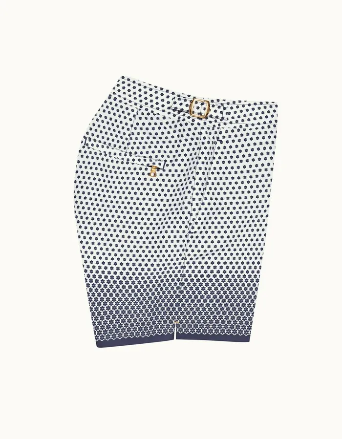 Men Orlebar Brown Swim Shorts Setter Whitenight Iris