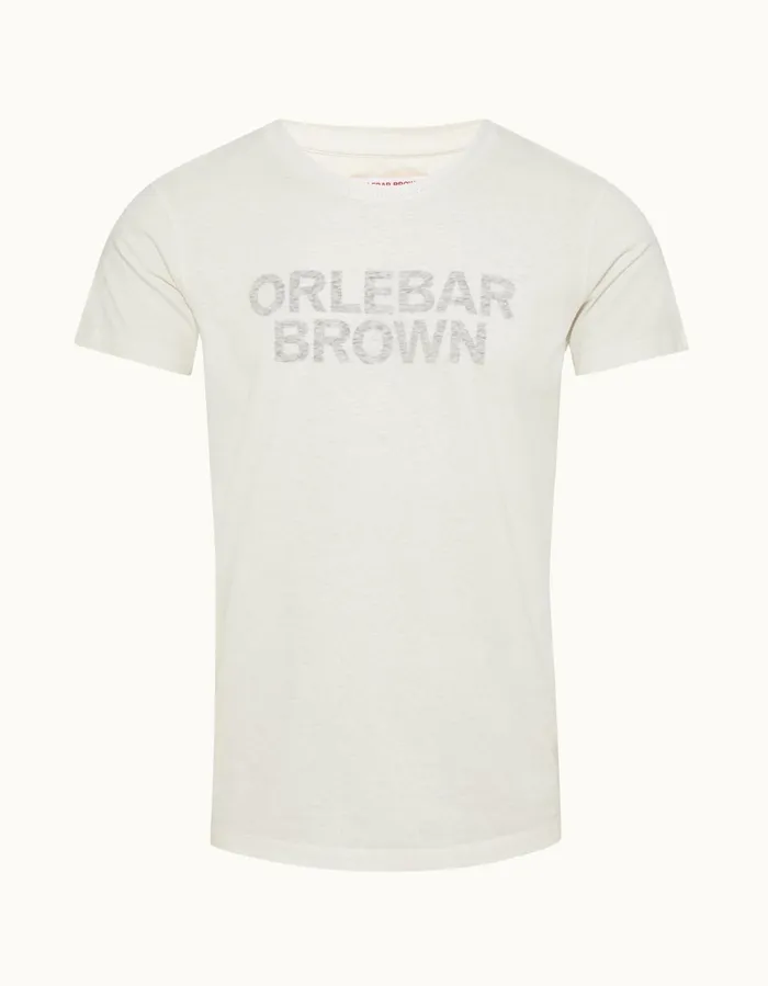 Men Orlebar Brown TShirts Ob Classic Sea Mist
