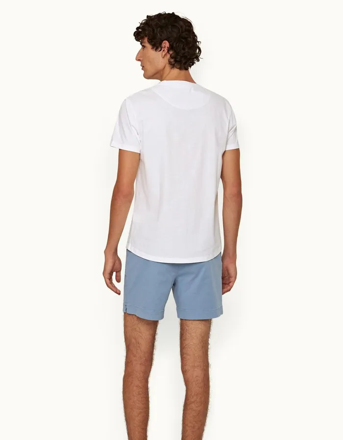 Men Orlebar Brown TShirts Ob Classic Tee Roc Pool Process