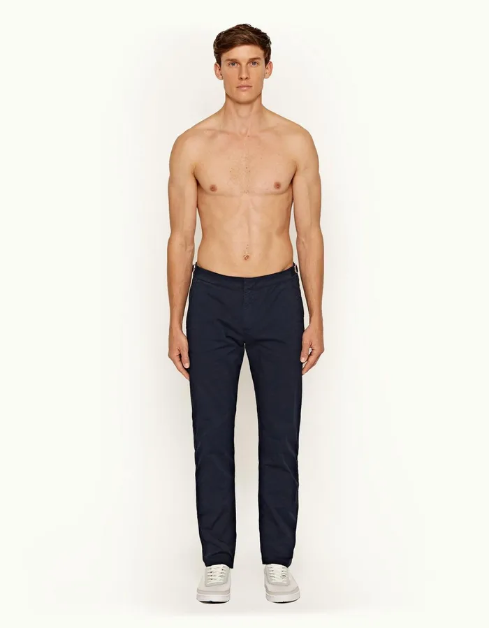 Men Orlebar Brown Trousers Campbell Navy