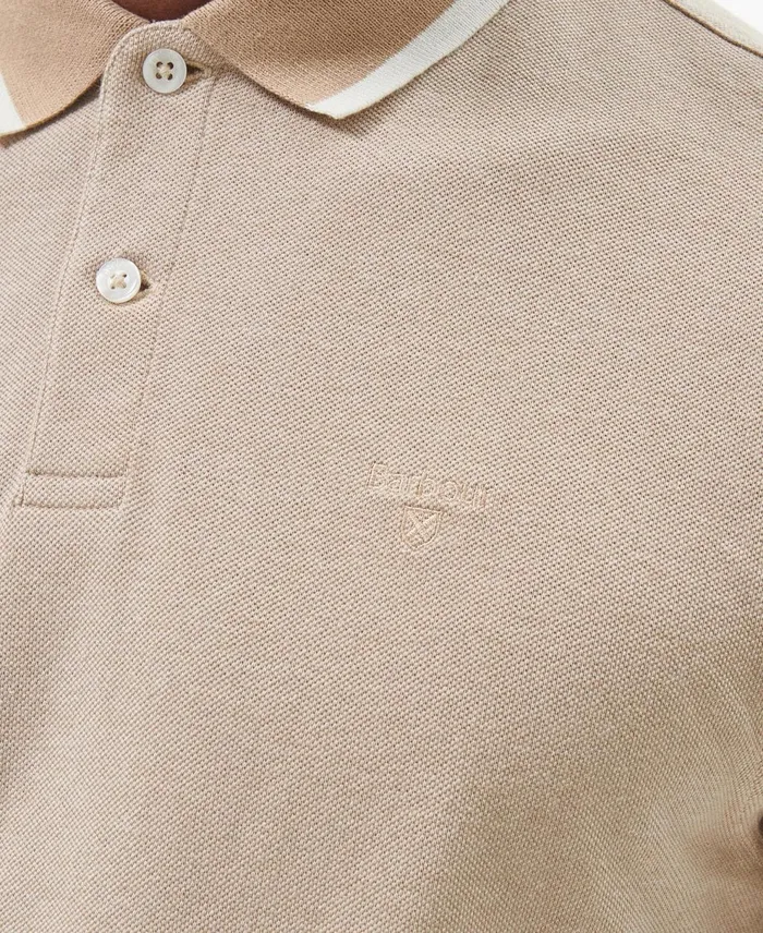 Men Polo Shirts Barbour Barnard Polo Shirt Cornstalk Men Polo Shirts Barbour Barnard Polo Shirt Cornstalk