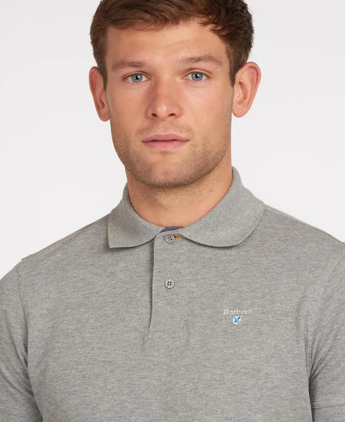 Men Polo Shirts Barbour Tartan Poloshirt Pique Navymidnight